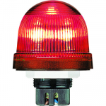 Сигнальная лампа-маячок KSB-401R красная постоянного свечения 12 -230В АС/DC