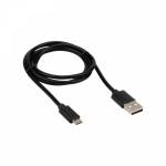 USB кабель microUSB шнур в металлической оплетке 1м, серебристый REXANT (1/10/100)